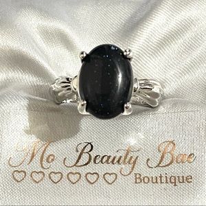 Blue Sandstone Ring
